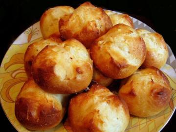 Rollos rápidos con crema agria. 20 minutos y ya está