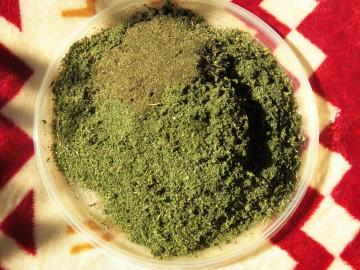 Cómo hacer polvo de ortiga a gusto como algas Nori