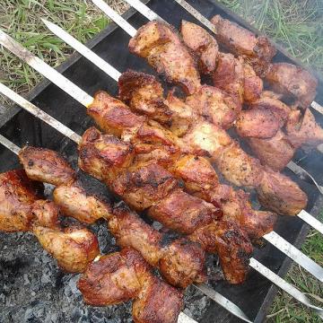 Adobo para brochetas con Coca-Cola