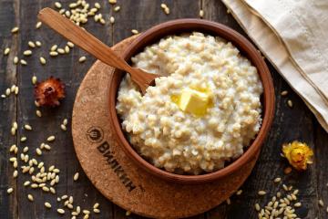 Gachas de cebada con leche para el desayuno (si no te gusta la cebada