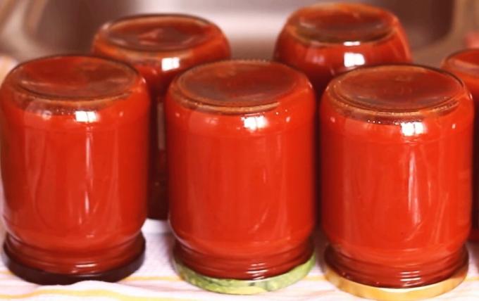 la salsa de tomate hecha en casa