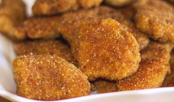 Nuggets de pollo crujiente en casa 🐔 receta de pechuga de pollo jugosa
