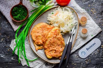 Chuletas de pollo al horno