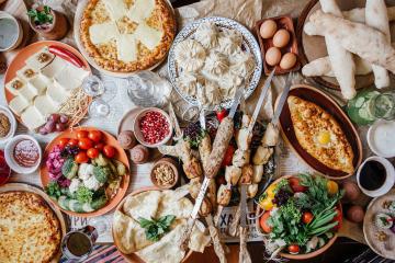 Cocina georgiana: los mejores platos con recetas detalladas