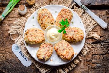 Filetes de pescado en conserva con arroz