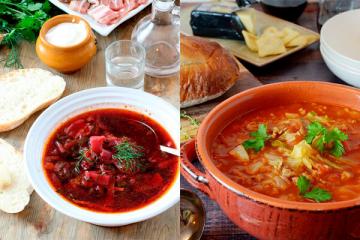 Batalla: Borscht o Shchi, ¿qué sopa eliges?