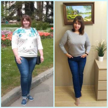 Dieta conduce al fracaso y el aumento de peso aún más. Todo ha cambiado. menú, donde perdió 54,5 kg compartir.