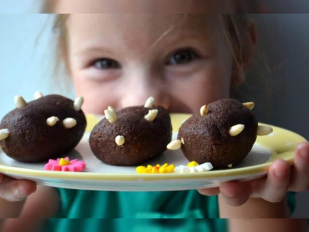 Torta de la patata improvisado un niño. Fotos - Yandex. fotos