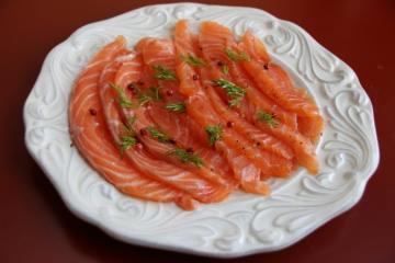 Deli "salmón" de salmón rosado