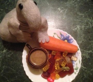 No comer zanahorias!