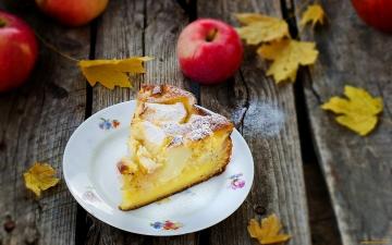 Tarta de manzana "Vals de otoño"