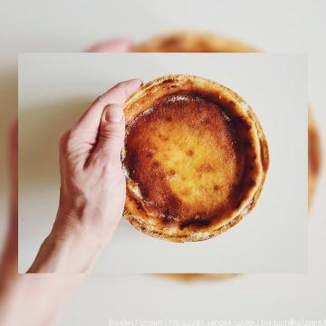 Pastel de queso francés queso cottage